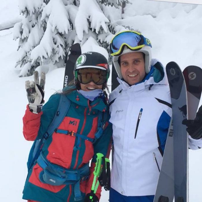 österreischische Ski-Freeriderin Eva Walkner